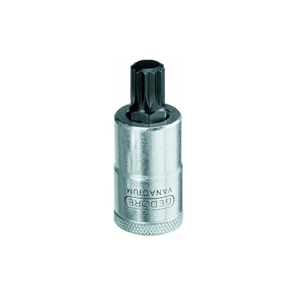Chave Soquete Multidentada 6 mm Encaixe 1/2" - Gedore