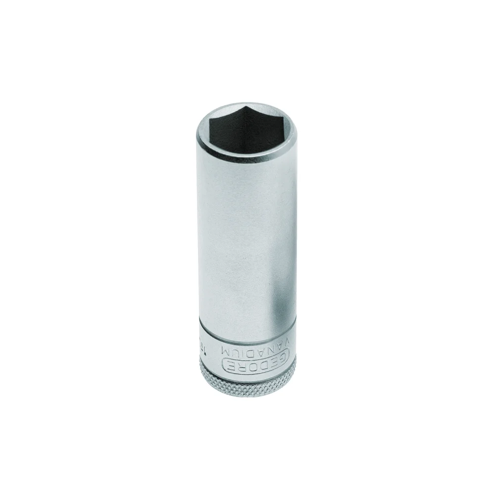 Soquete Sextavado Longo 1/2" Encaixe 1/2" - Gedore