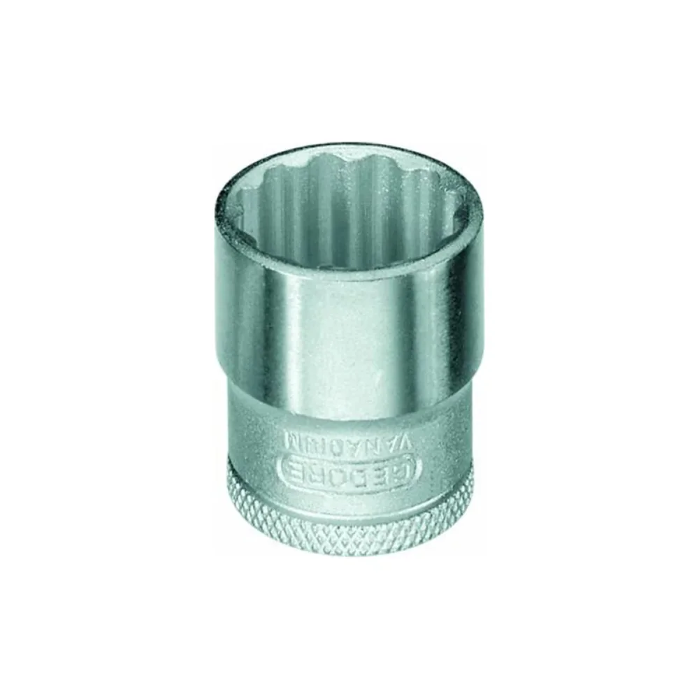 Soquete Estriado 1.1/4" Encaixe 1/2" - Gedore