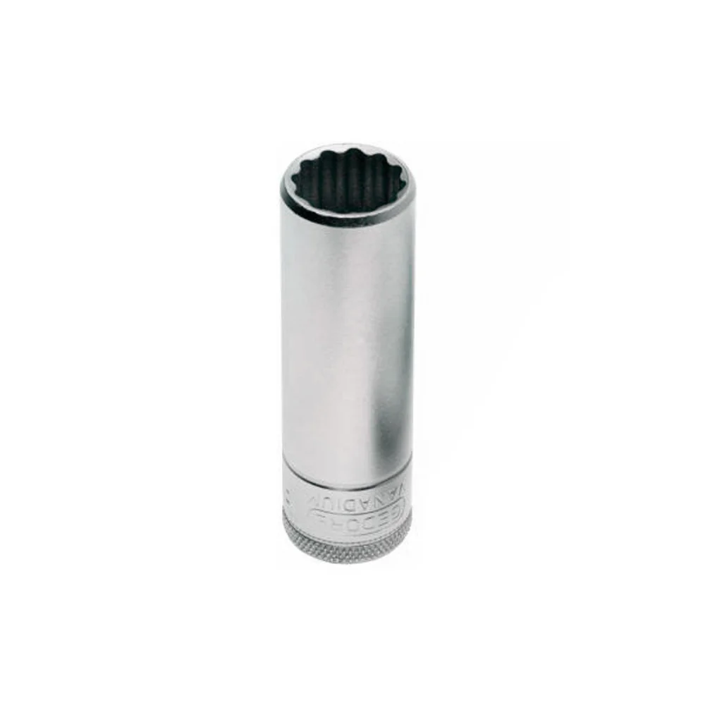 Soquete Estriado Longo 3/8" Encaixe 1/2" - Gedore