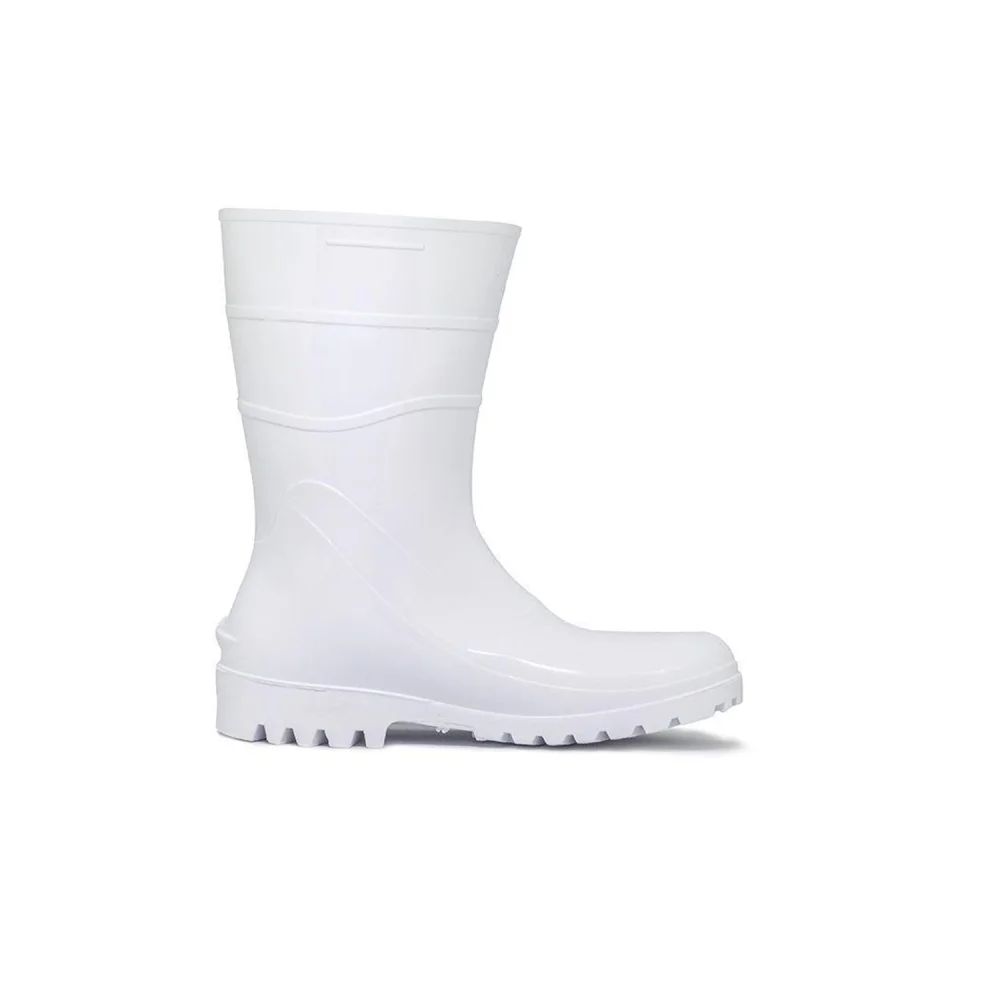 Bota de PVC com Cano Curto Branca Nº 45 - Bracol