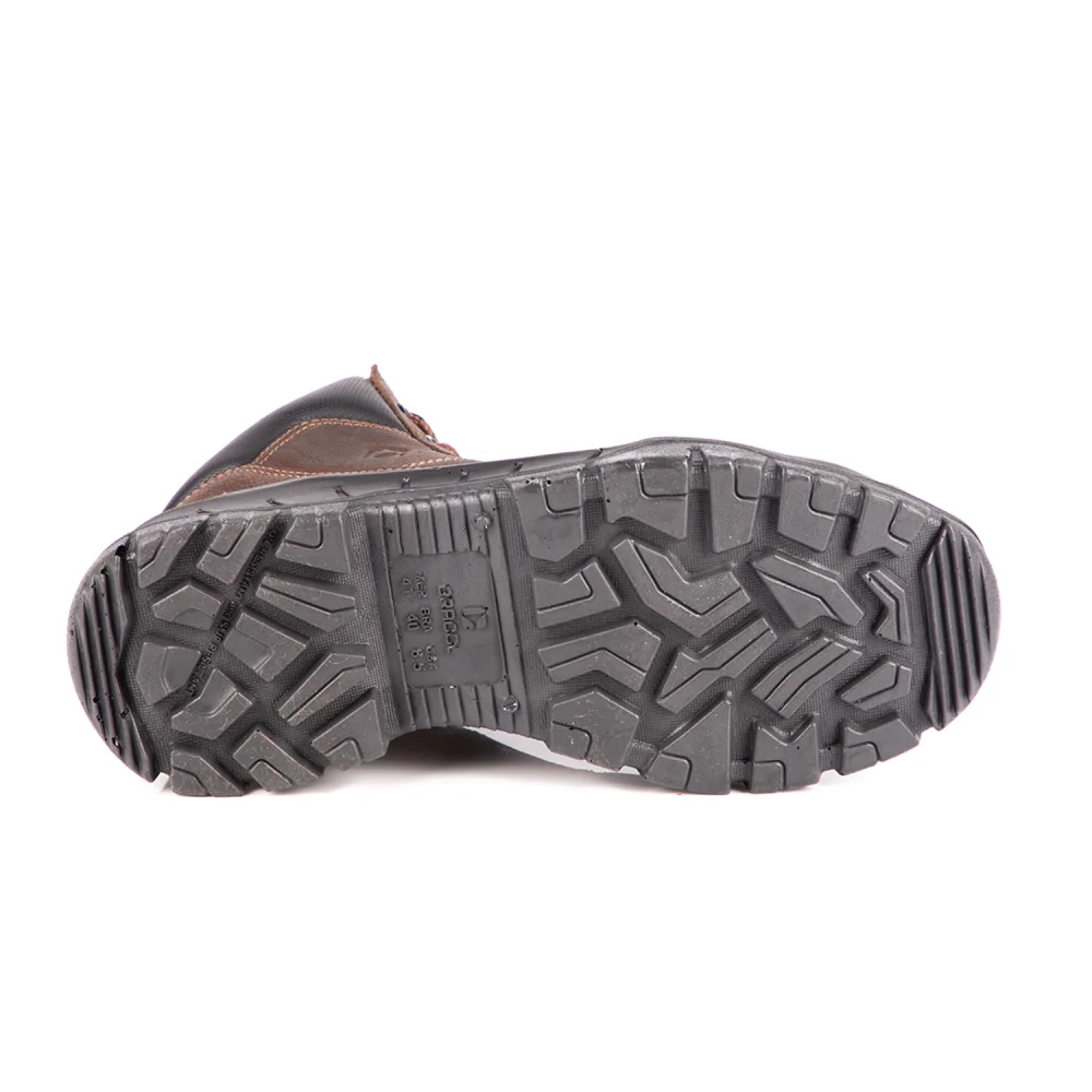 Botina de Segurança com Bico de PVC Horizon WVBG Marrom Nº 43 - Bracol