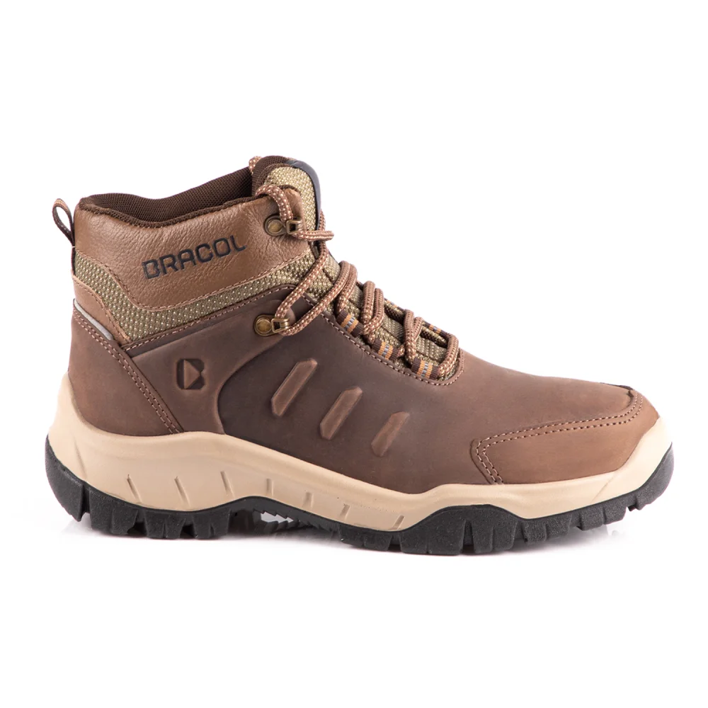 Botina de Segurança com Bico de PVC Horizon MBDG Marrom Nº 39 - Bracol