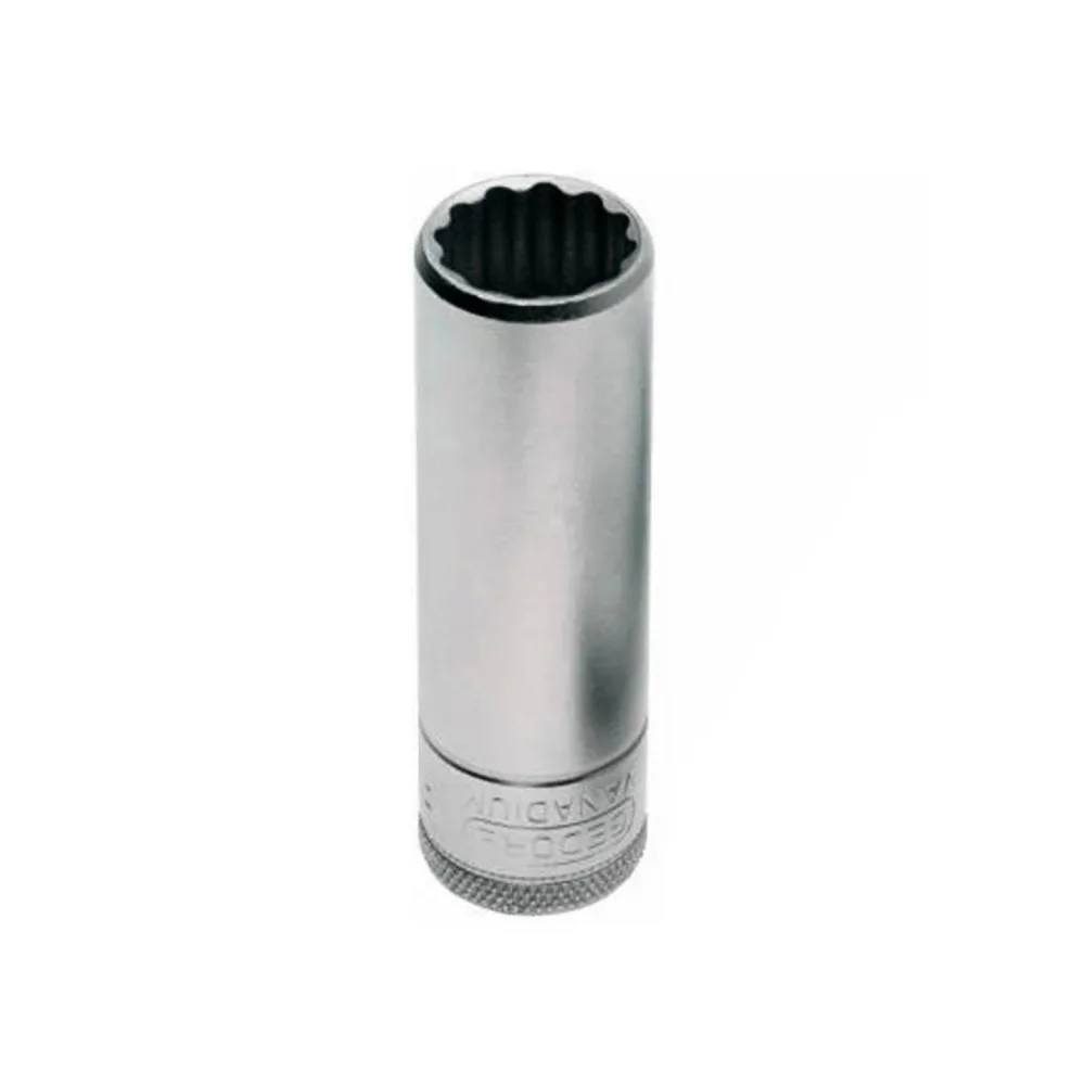 Soquete Estriado Longo 17 mm com Encaixe 1/2" - Gedore