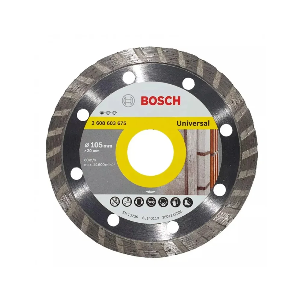 Disco Diamantado Turbo 105 mm - Bosch