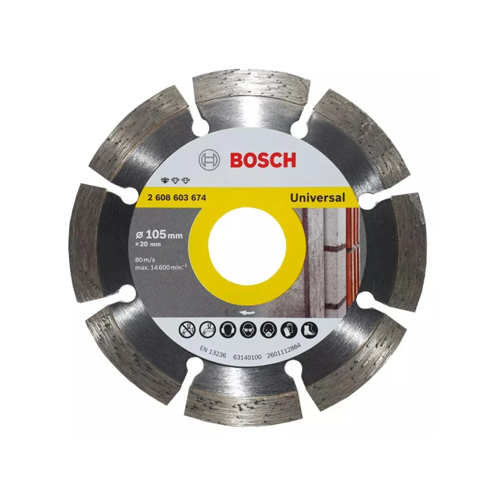 Disco Diamantado Segmentado 105 mm - Bosch