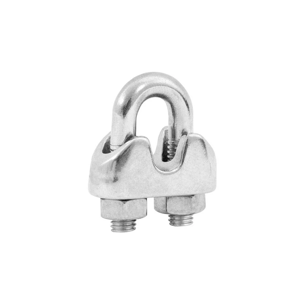 Grampo 5/16" Inox para Cabo de Aço - Carbostorm