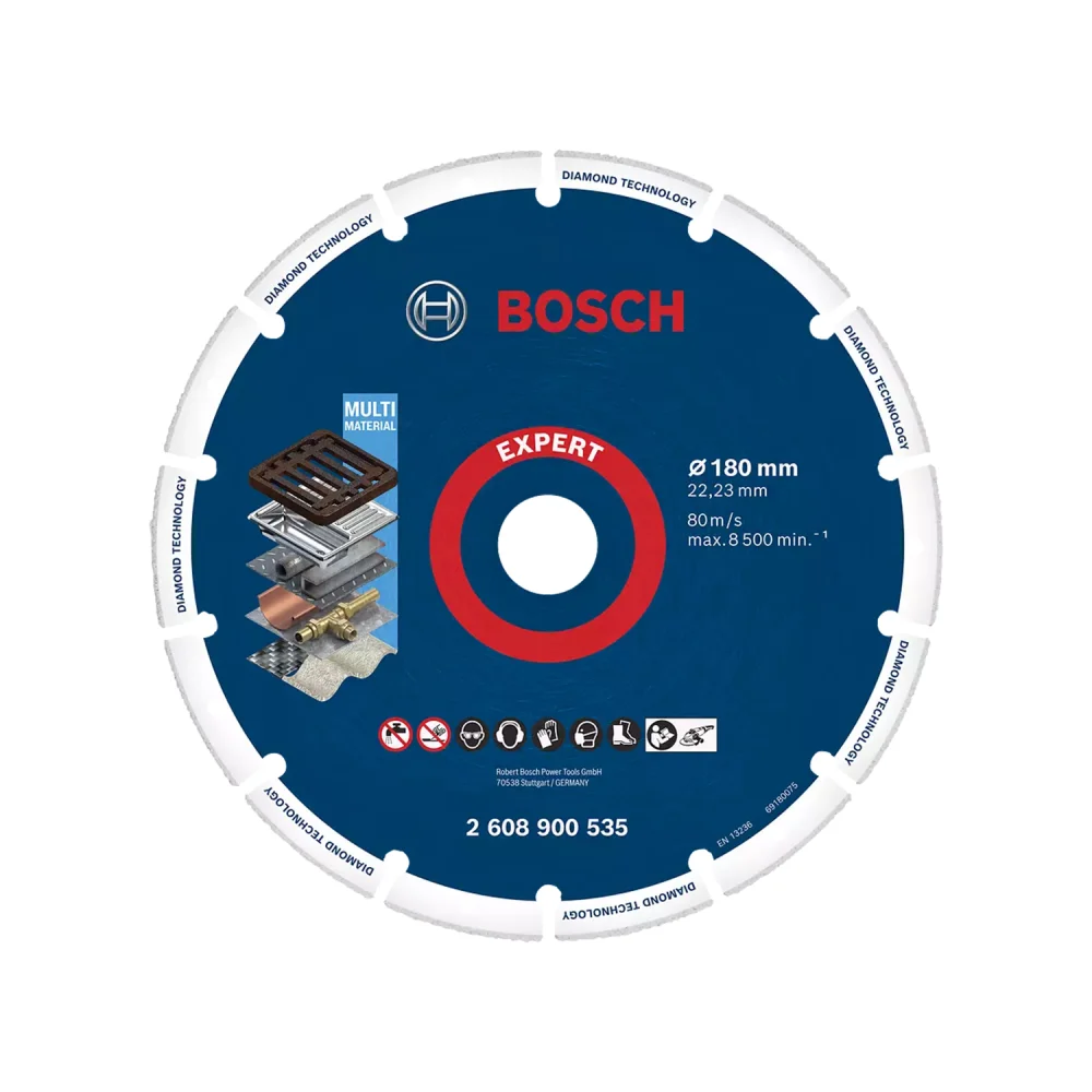 Disco de Corte Diamantado para Metal 180 mm - Bosch