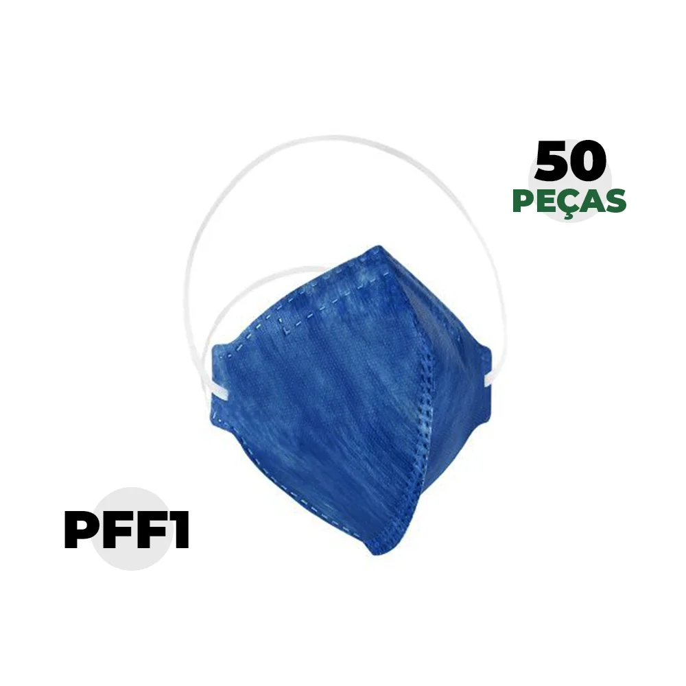 Respiradores Descartáveis PFF1 sem Válvula 50 Peças - Delta Plus