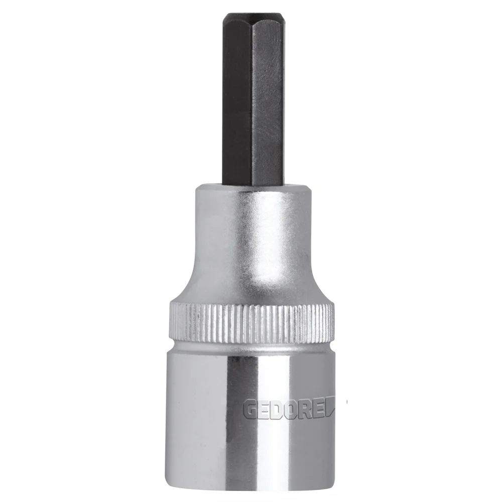 Soquete Allen 10 mm Encaixe 1/2" - Gedore Red