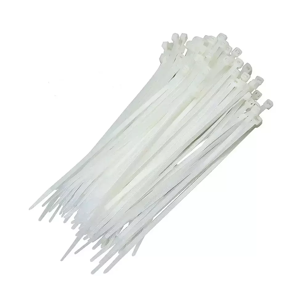Abraçadeira de Nylon Branca 200 x 2,50mm com 100 Peças - Reimold