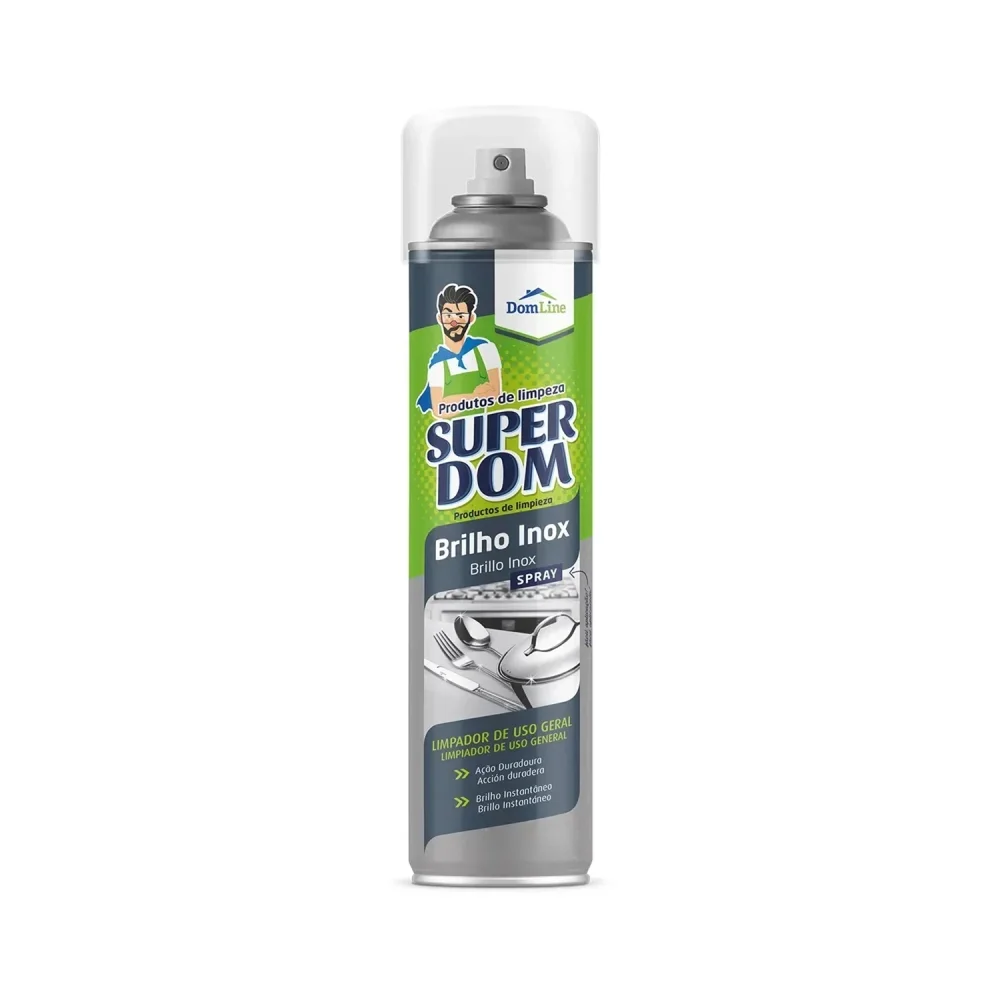 Abrilhantador de Inox Spray 500ML - Domline