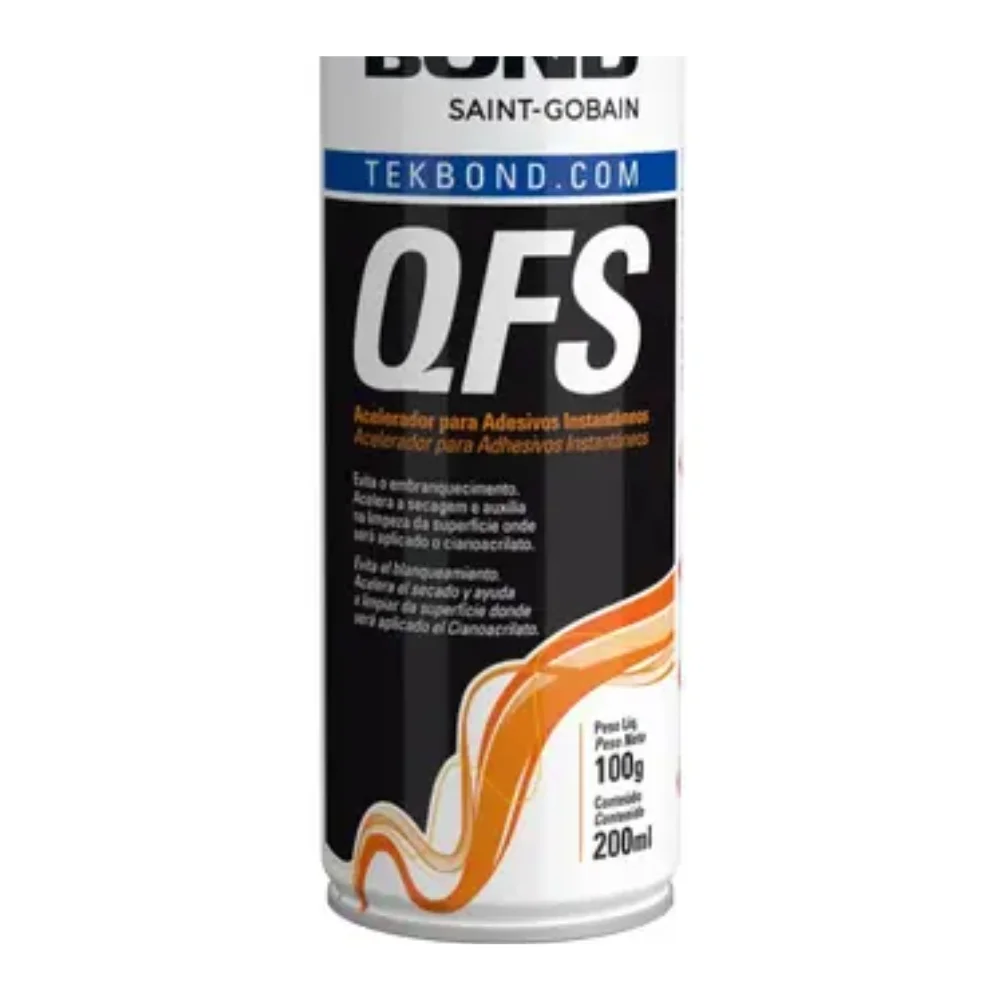 Acelerador QFS Aerossol 200ml - Tek Bond