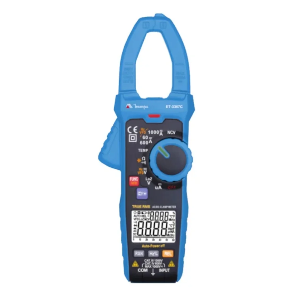 Alicate Amperímetro Digital ET-3367C - Minipa