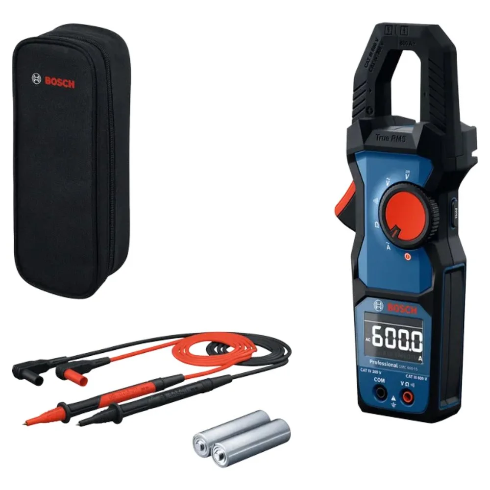 Alicate Amperímetro Professional GMC 600-15 - Bosch