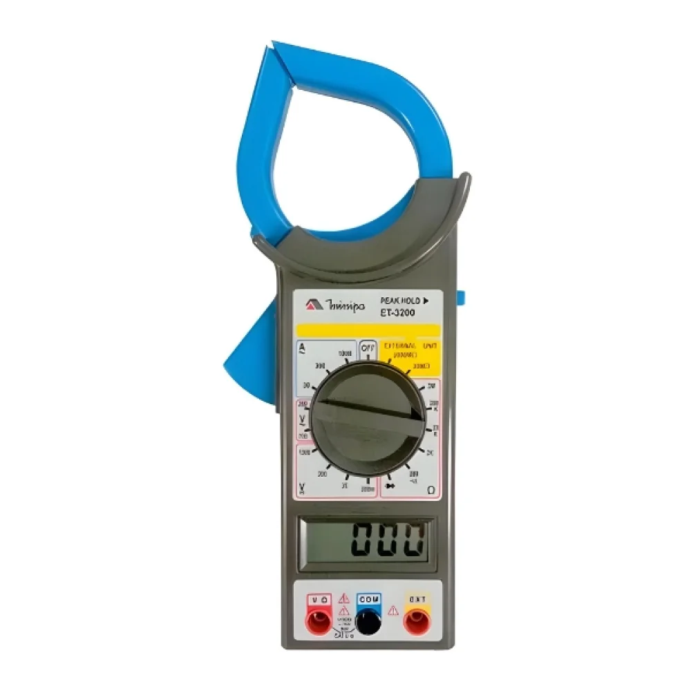 Alicate Digital Amperimetro ET-3200 - Minipa