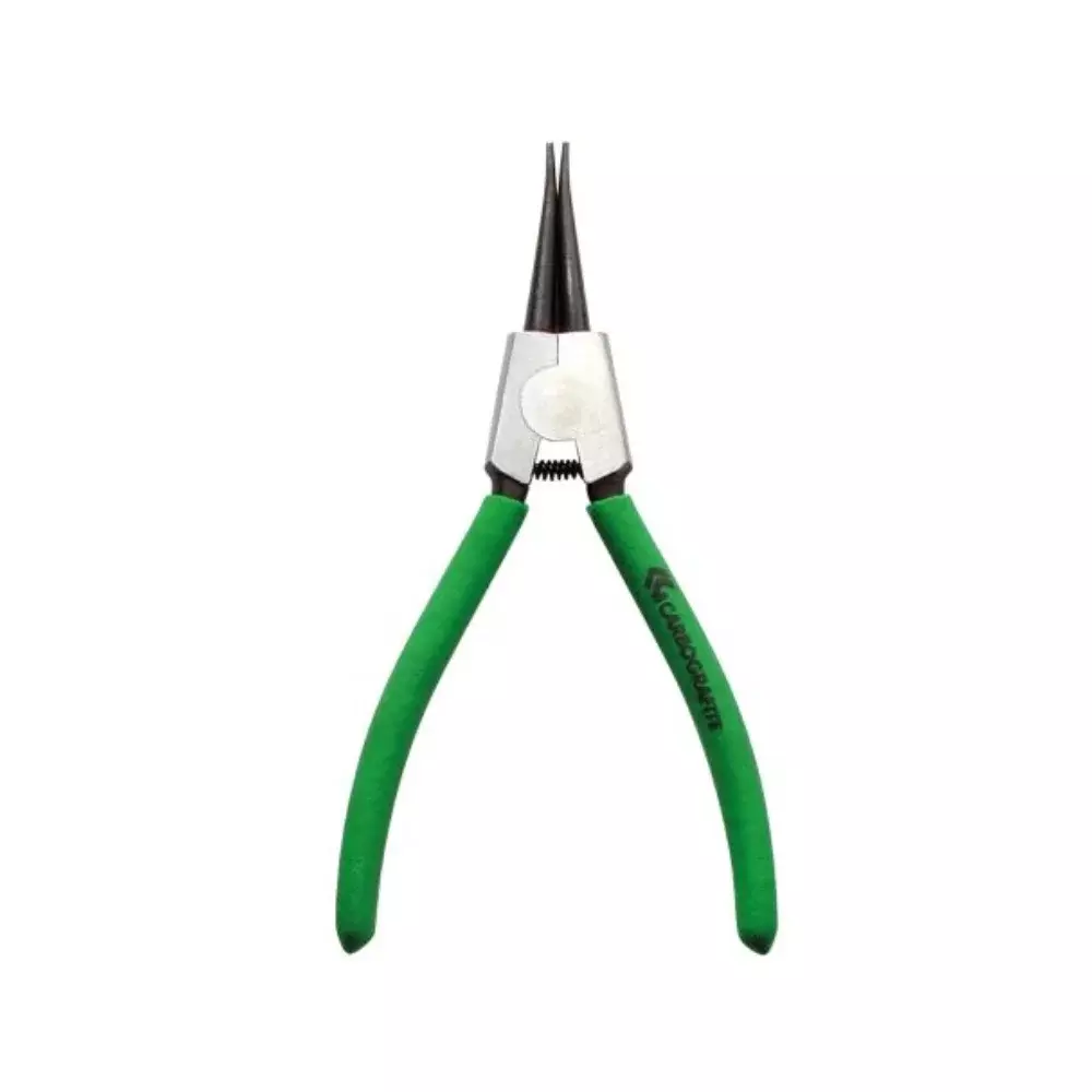 Alicate para Anéis Externos Bico Curvo 7" - Carbografite
