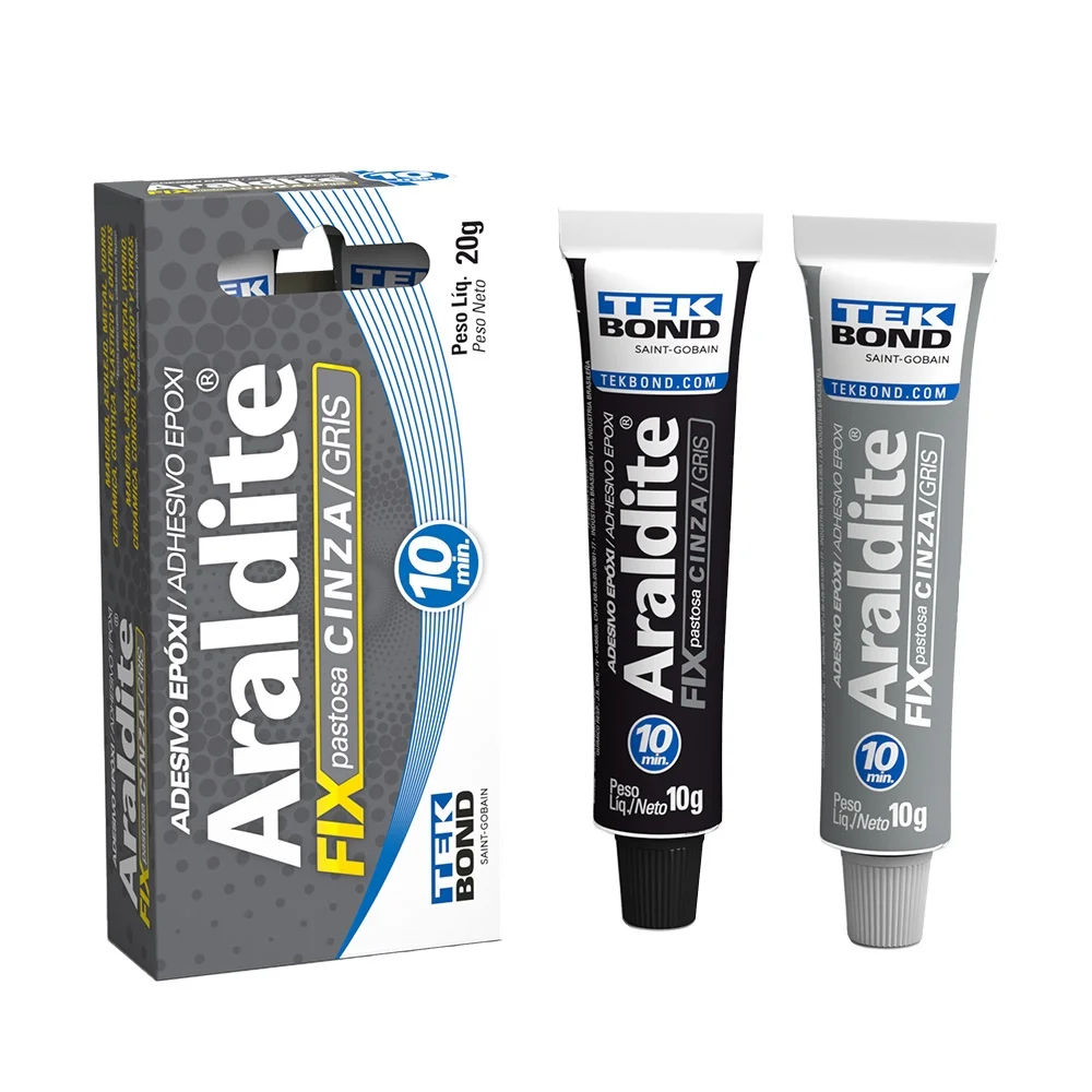 Araldite Fix Cinza 20 gramas - Tek Bond
