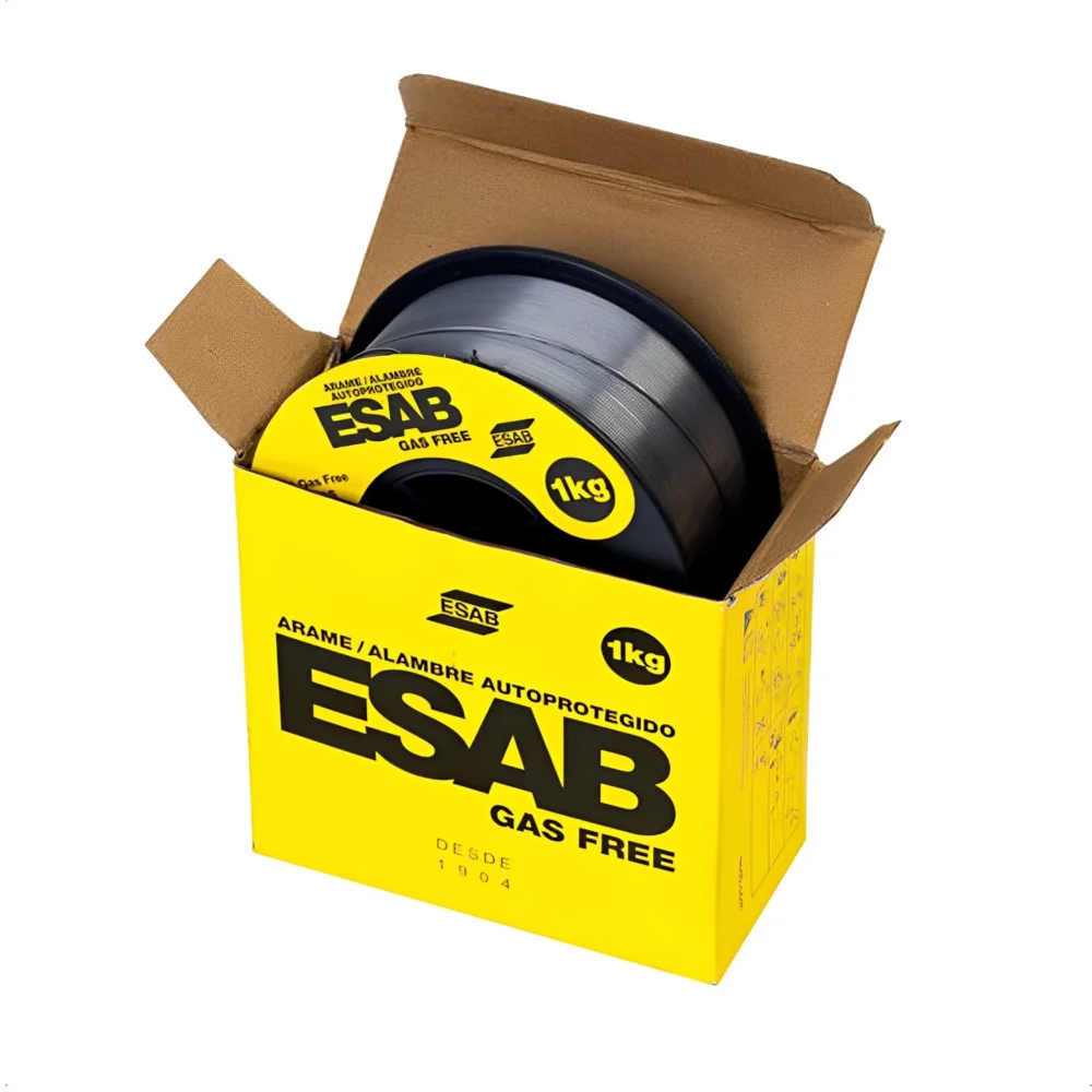 Arame Mig Tubular 1 mm Sem Gás 1Kg - Esab