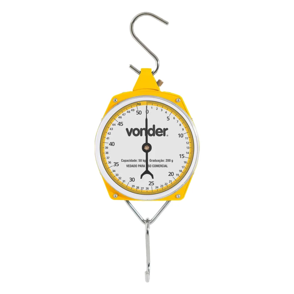 Balança Suspensa tipo Relógio 50 kg - Vonder