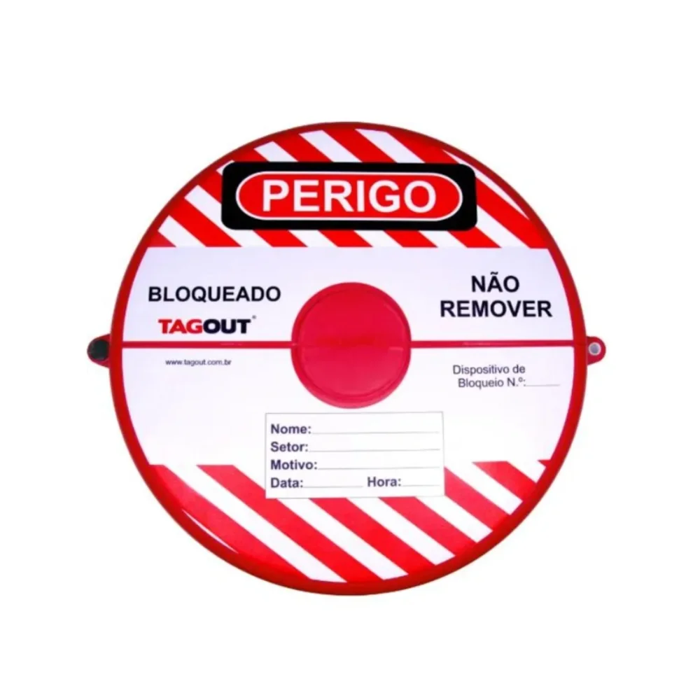 Bloqueio Válvula Registro 1.1/2" a 2.1/2" - Tagout