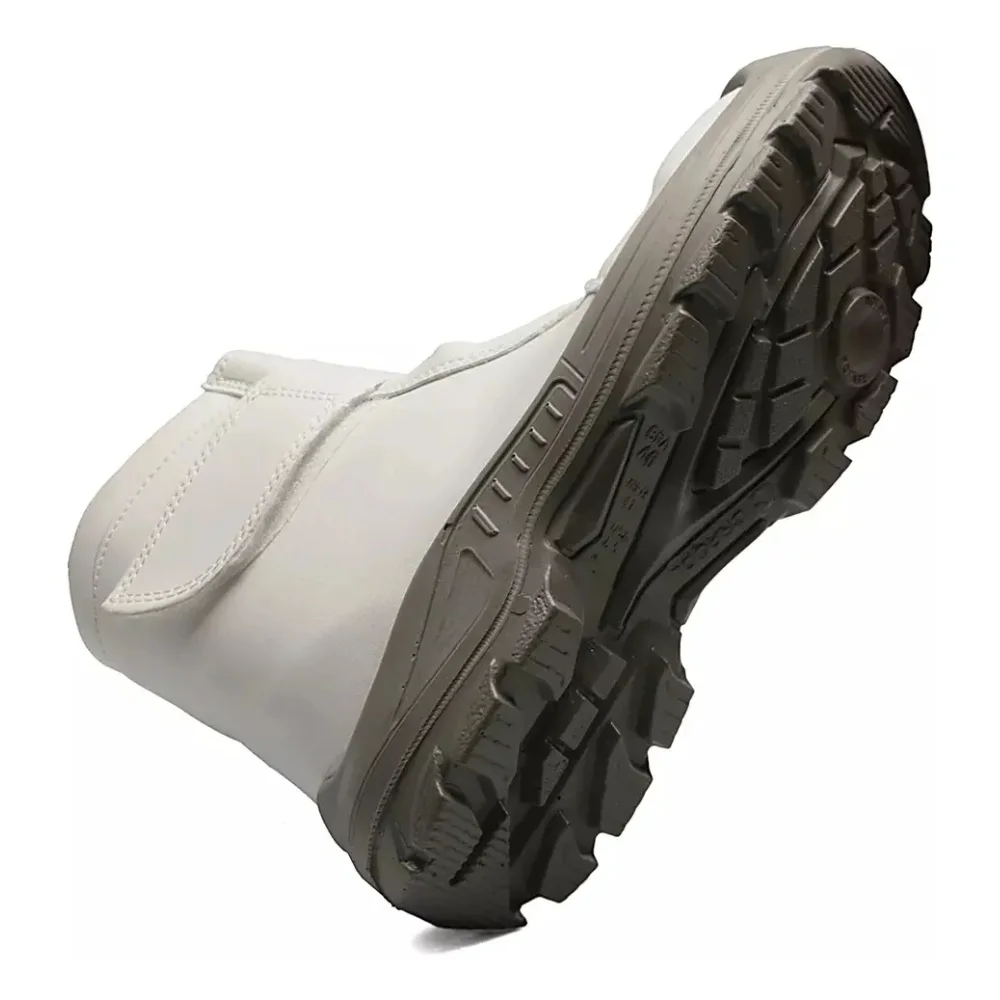 Bota Branca Forrada Número 37 com Bico de Composite - Bracol