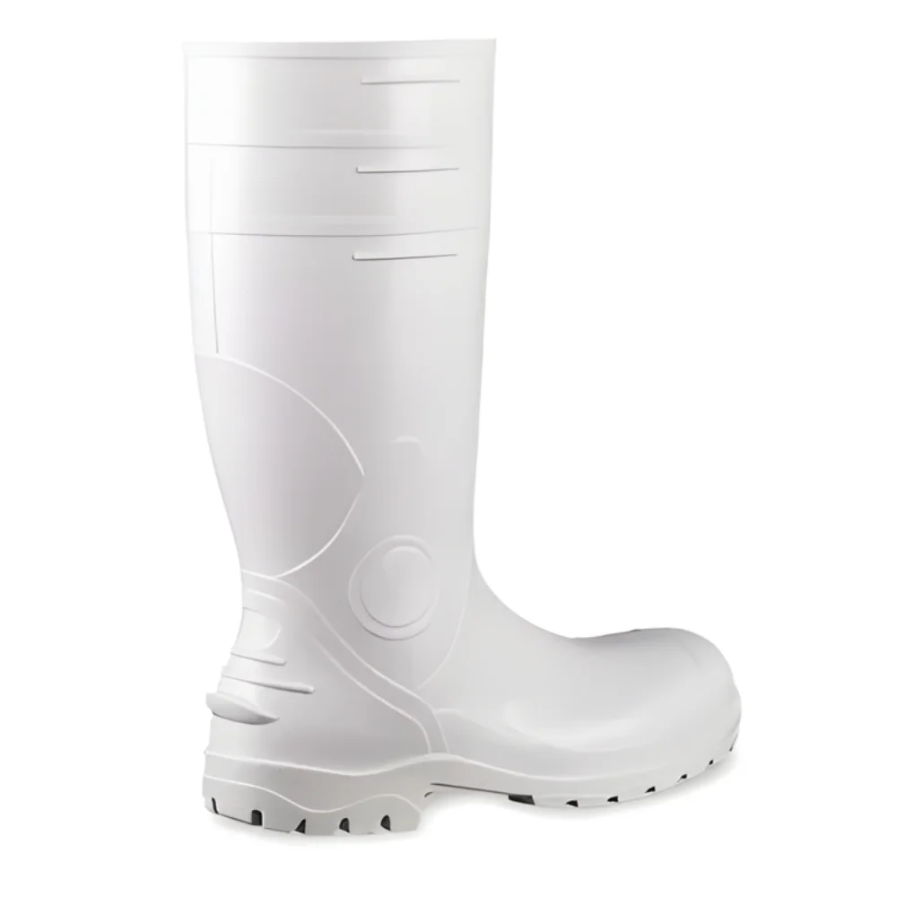 Bota de PVC Branca Número 44 Cano Longo sem Forro - Bracol