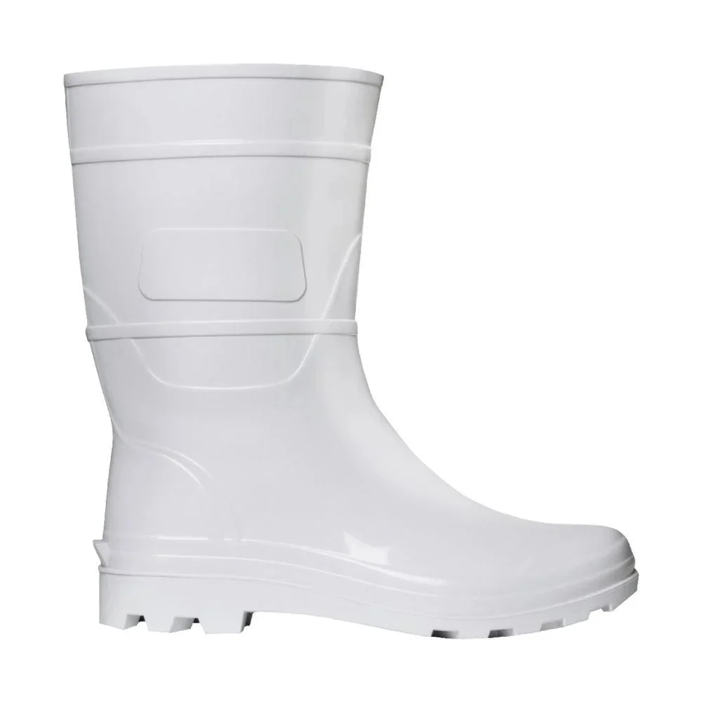 Bota de PVC com Cano Médio Branca N° 42 - Cartom