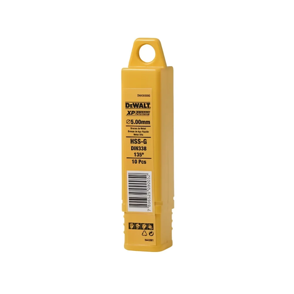 Broca de Aço Rápido 5,0 mm Gold Ferrous - Dewalt