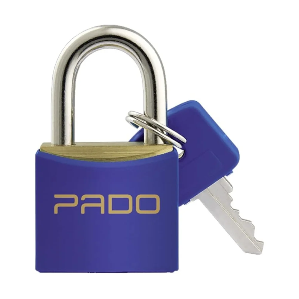 Cadeado Azul Color 30 mm - Pado