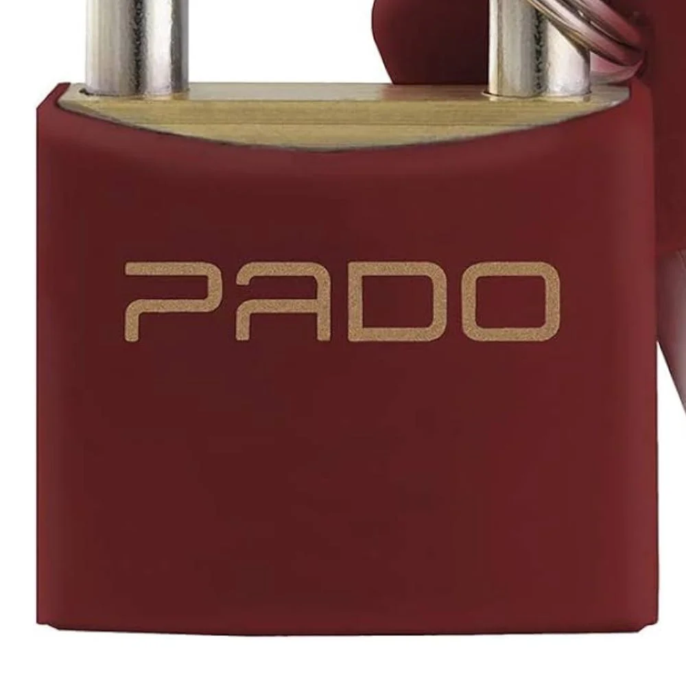Cadeado Vermelho 40 mm - Pado