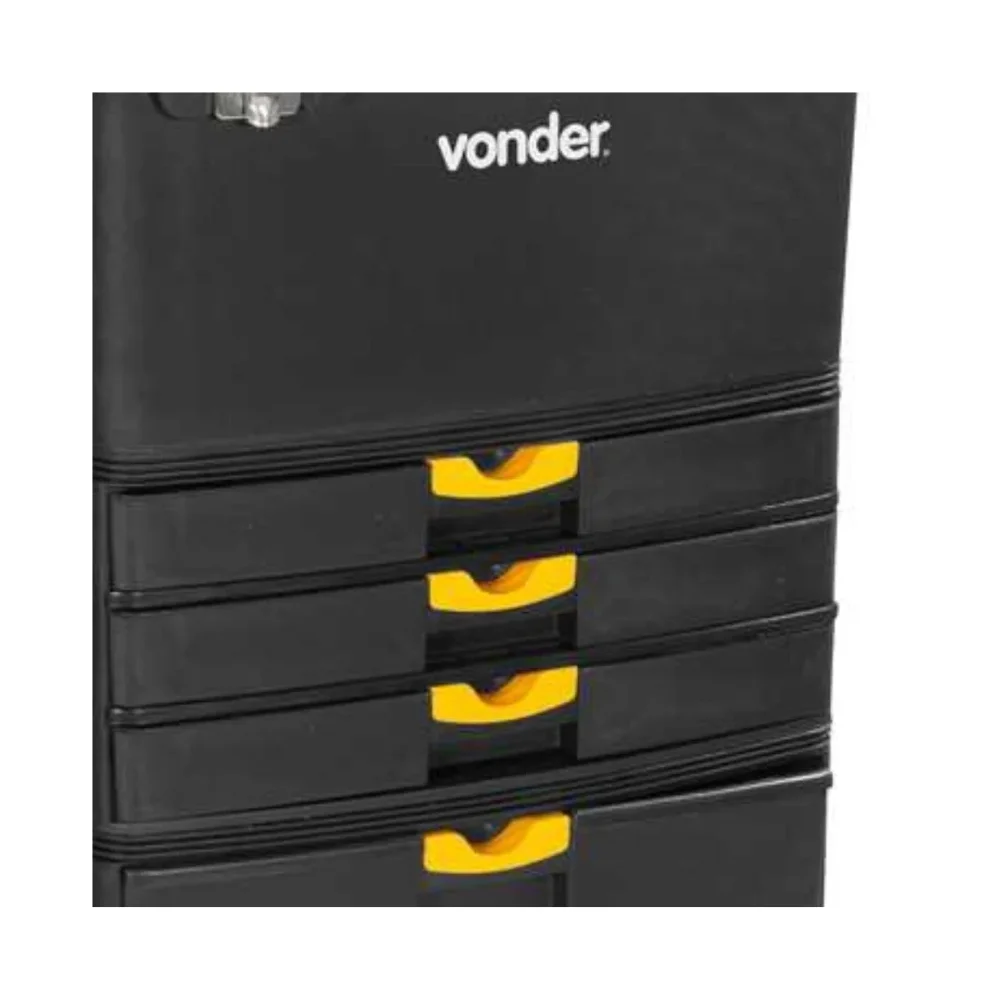 Caixa de Ferramenta Plástica com Rodas CRV0500 - Vonder