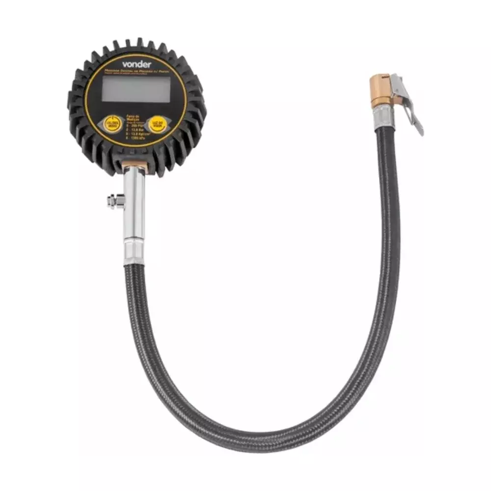 Calibrador Digital de Pressão para Pneu CD 150 - Vonder
