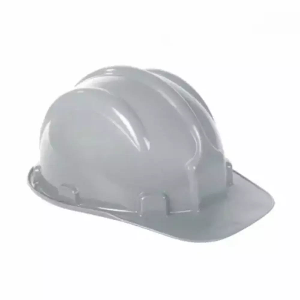 Capacete de Segurança Cinza com Carneira - Novel