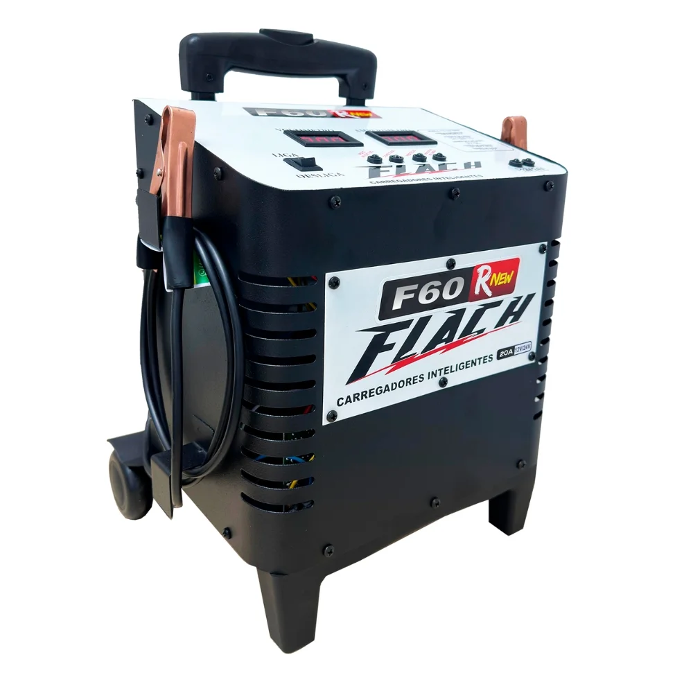 Carregador de Bateria 20A 12/24v F60 BI-VOLT - Flach