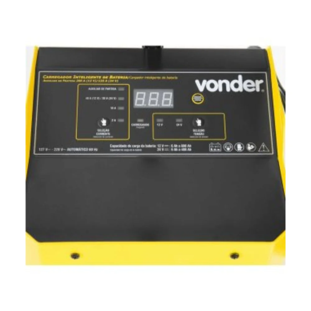 Carregador de Bateria 40A CIB800 12/24V Bi-Volt - Vonder