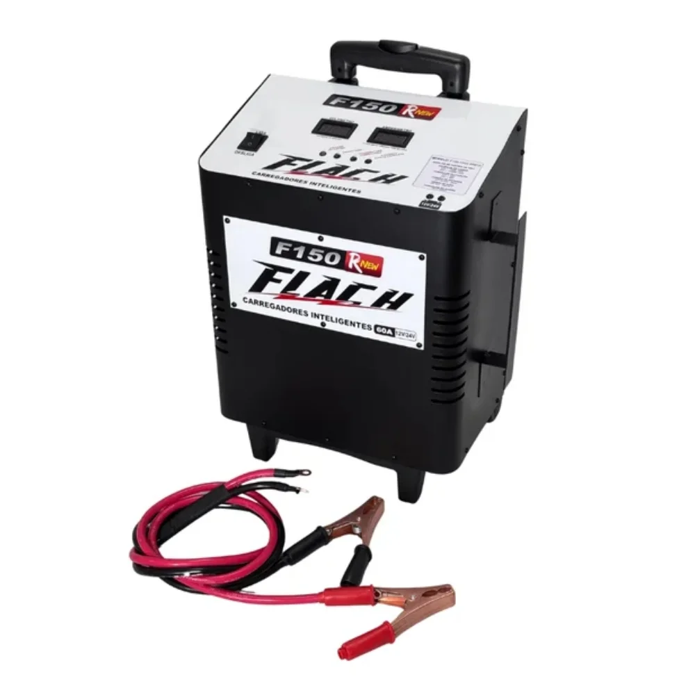Carregador de Bateria 60A 12/24V Bivolt - Flach