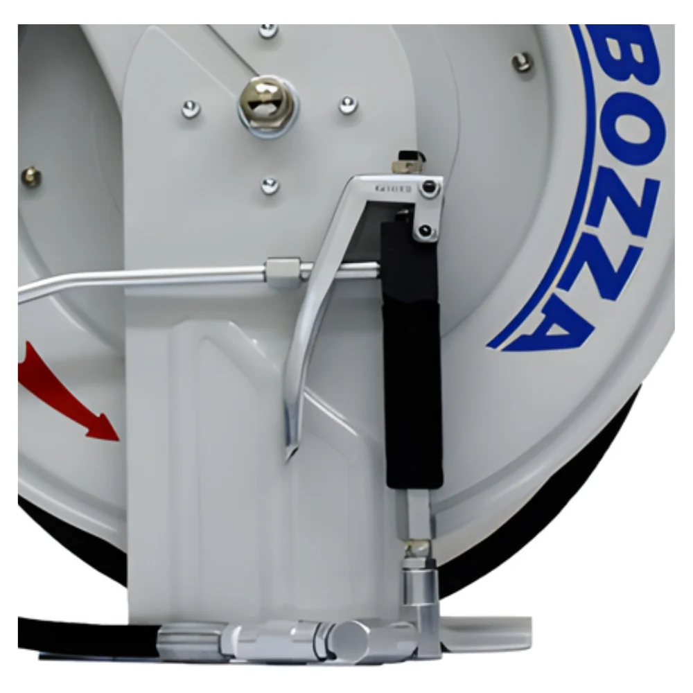 Carretel Retrátil de Graxa com Mangueira 15 Metros 17100RET-GR15 - Bozza