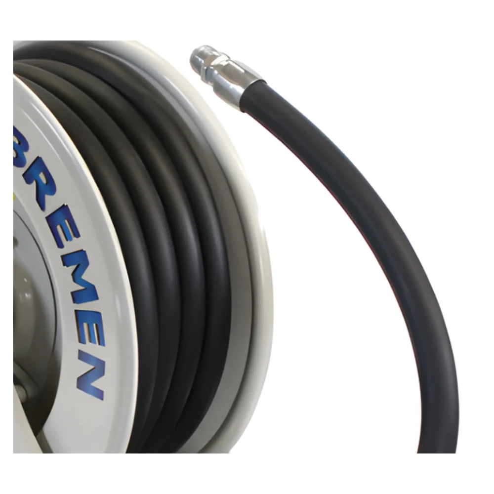 Carretel Retrátil para Óleo com Mangueira 1" x 15 Metros - Bremen