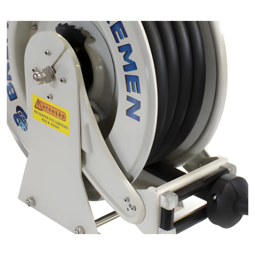 Carretel Retrátil para Óleo com Mangueira 1" x 15 Metros - Bremen