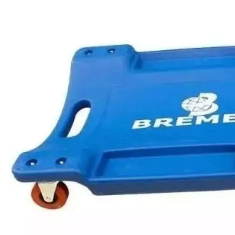 Carrinho Esteira para Mecânico Azul com Encosto - Bremen