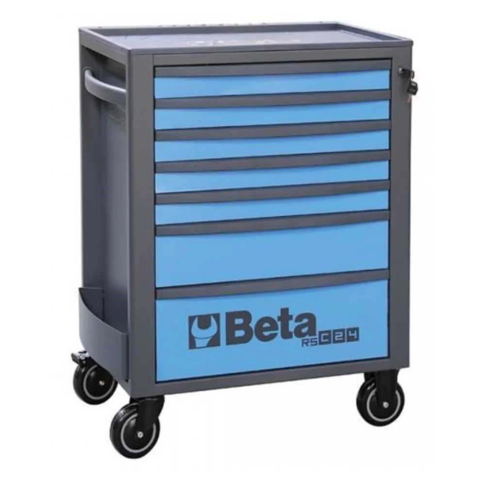 Carro de Ferramentas com 7 Gavetas RSC24/7-B Azul - Beta