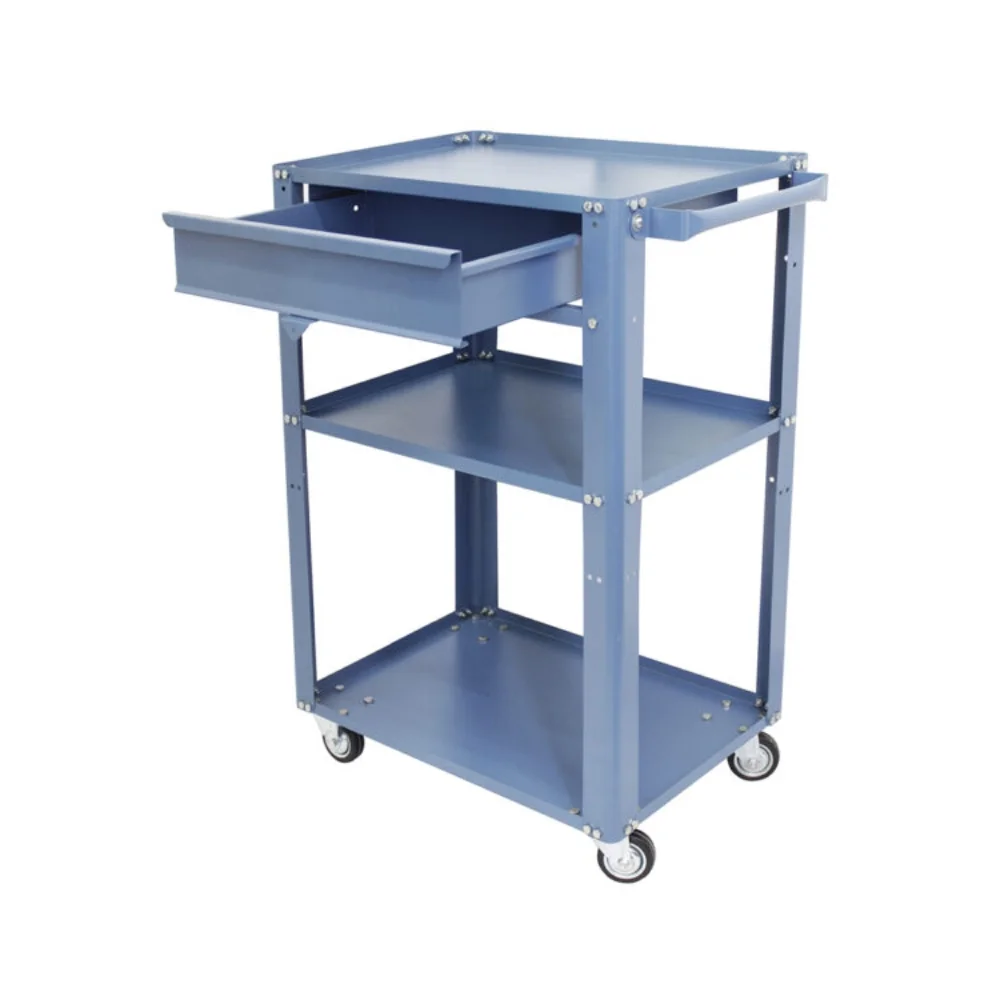 Carro para Ferramentas Aberto com 1 Gaveta NC-1 Azul - Nocram