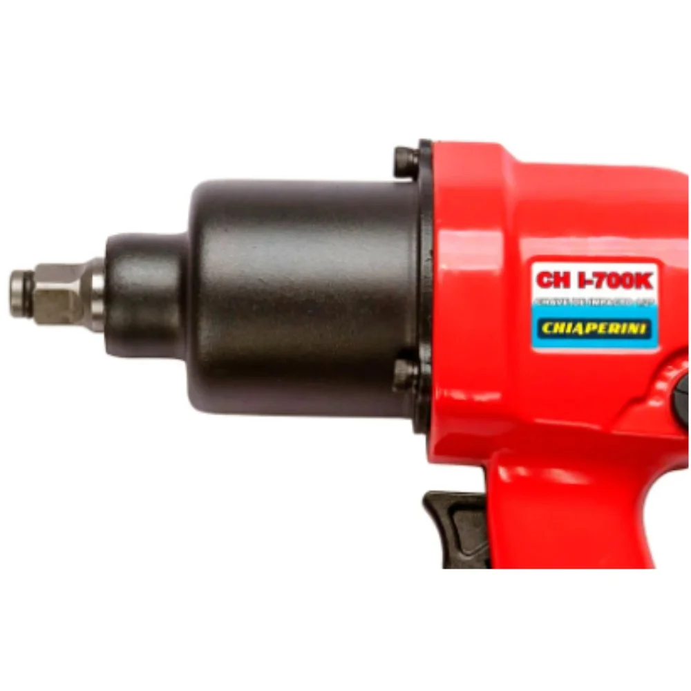 Chave de Impacto Pneumática 1/2" 70KGFM com Kit - Chiaperini