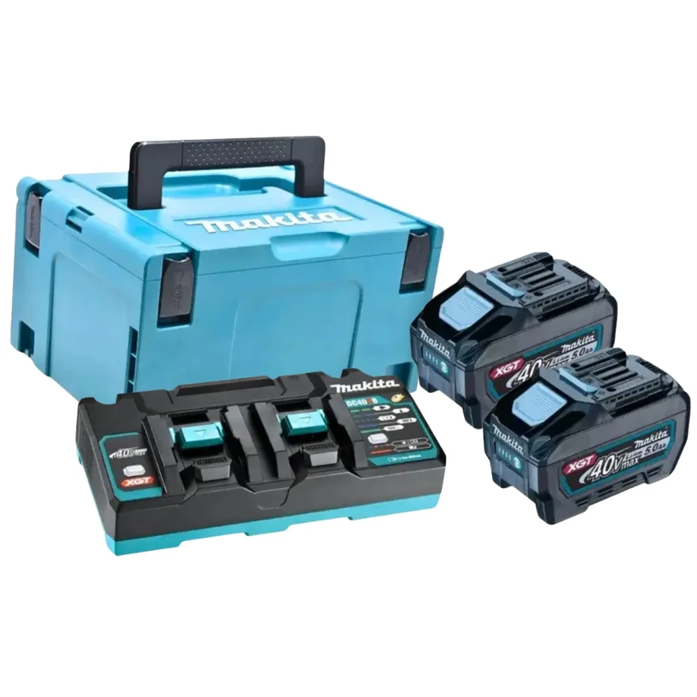 Chave Impacto, Compressor 2Bat Carreg Maleta e Jg Soq Impacto - Makita