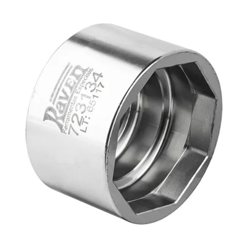 Chave Oitavada 80 mm Cuba Roda Dianteira Scania - Raven
