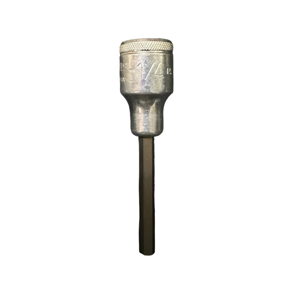 Chave Soquete Allen Longa 1/4" Encaixe 1/2" - Gedore