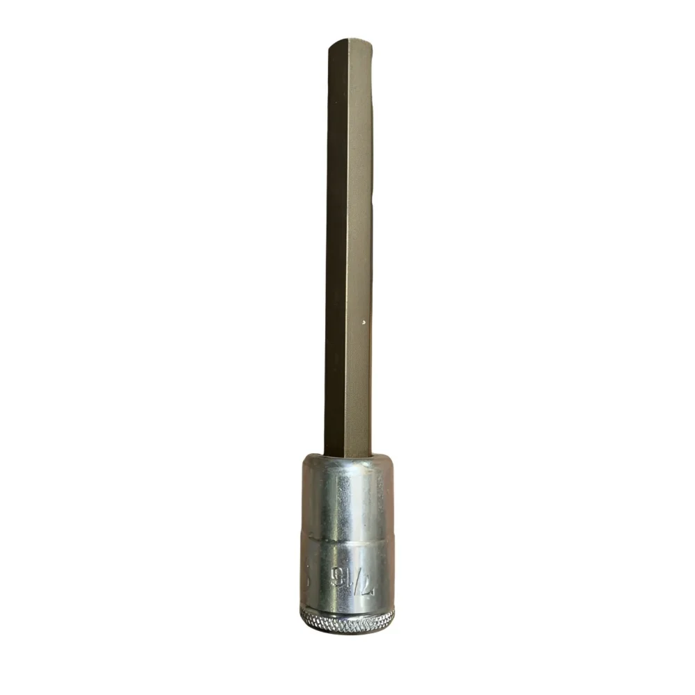 Chave Soquete Allen Longa 7/16" Encaixe 1/2" - Gedore