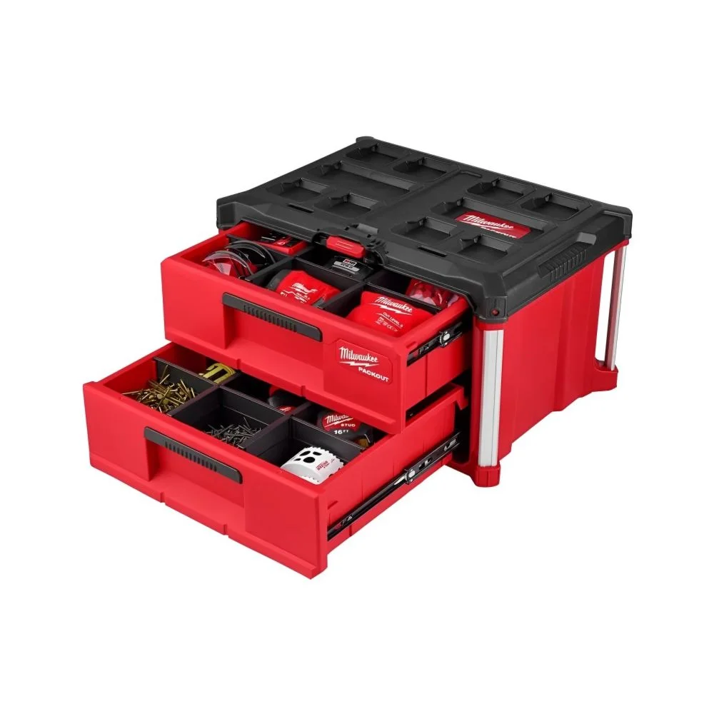 Combo Packout C/ Rodas + Copo Térmico Brinde - Milwaukee