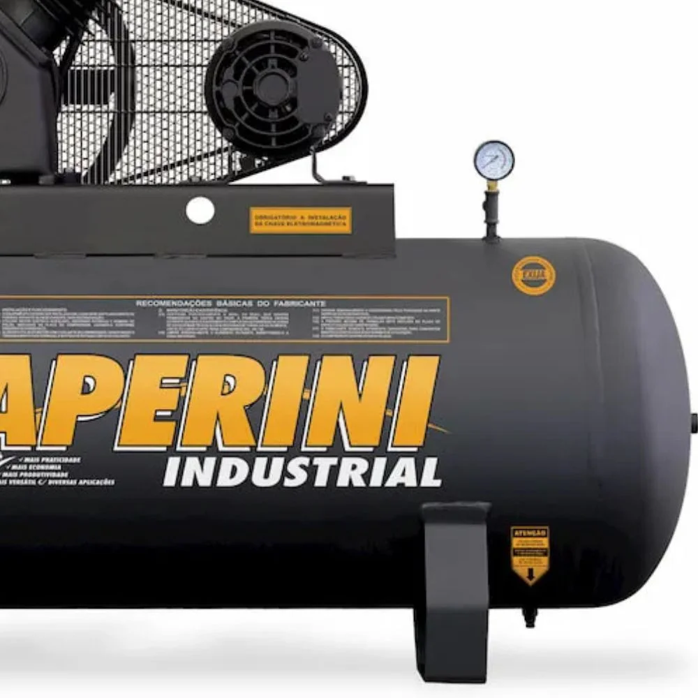 Compressor de Ar 5 hp 250 lts 20+APV  C/M Trifásico - Chiaperini